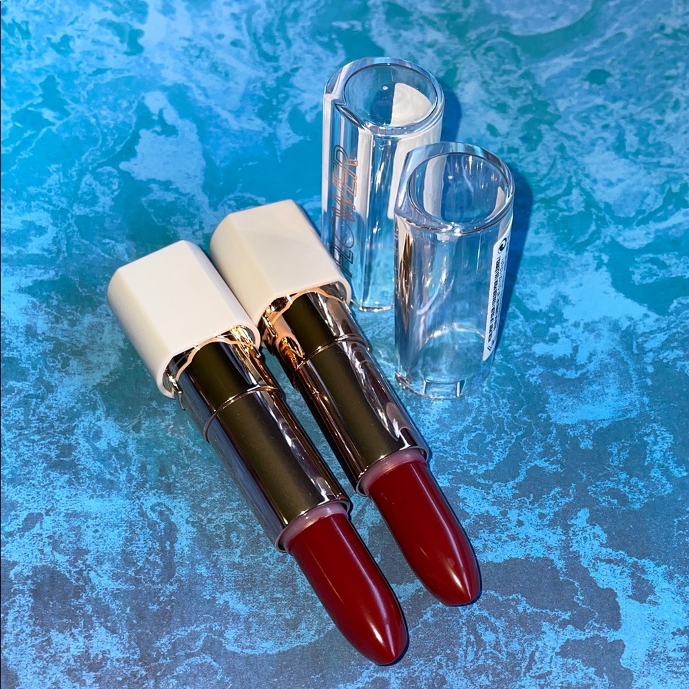 FLOWER New Petal Pout Lipstick WILD BERRY x2